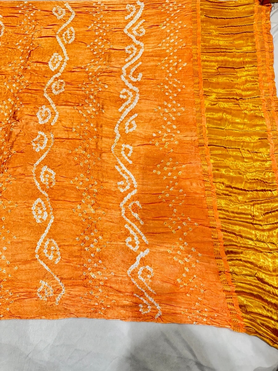 Pallavi Bandhani Saree