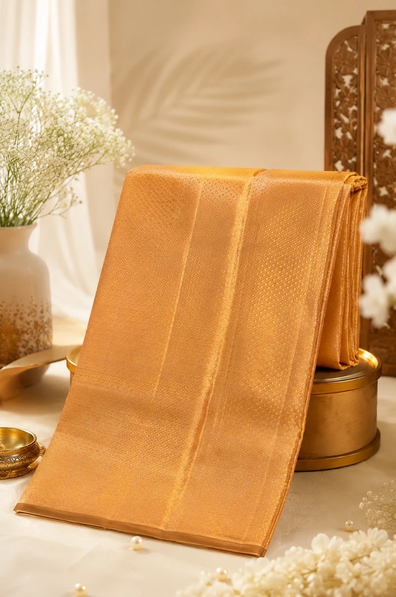 Heritage Floral Kanchi Silk Saree