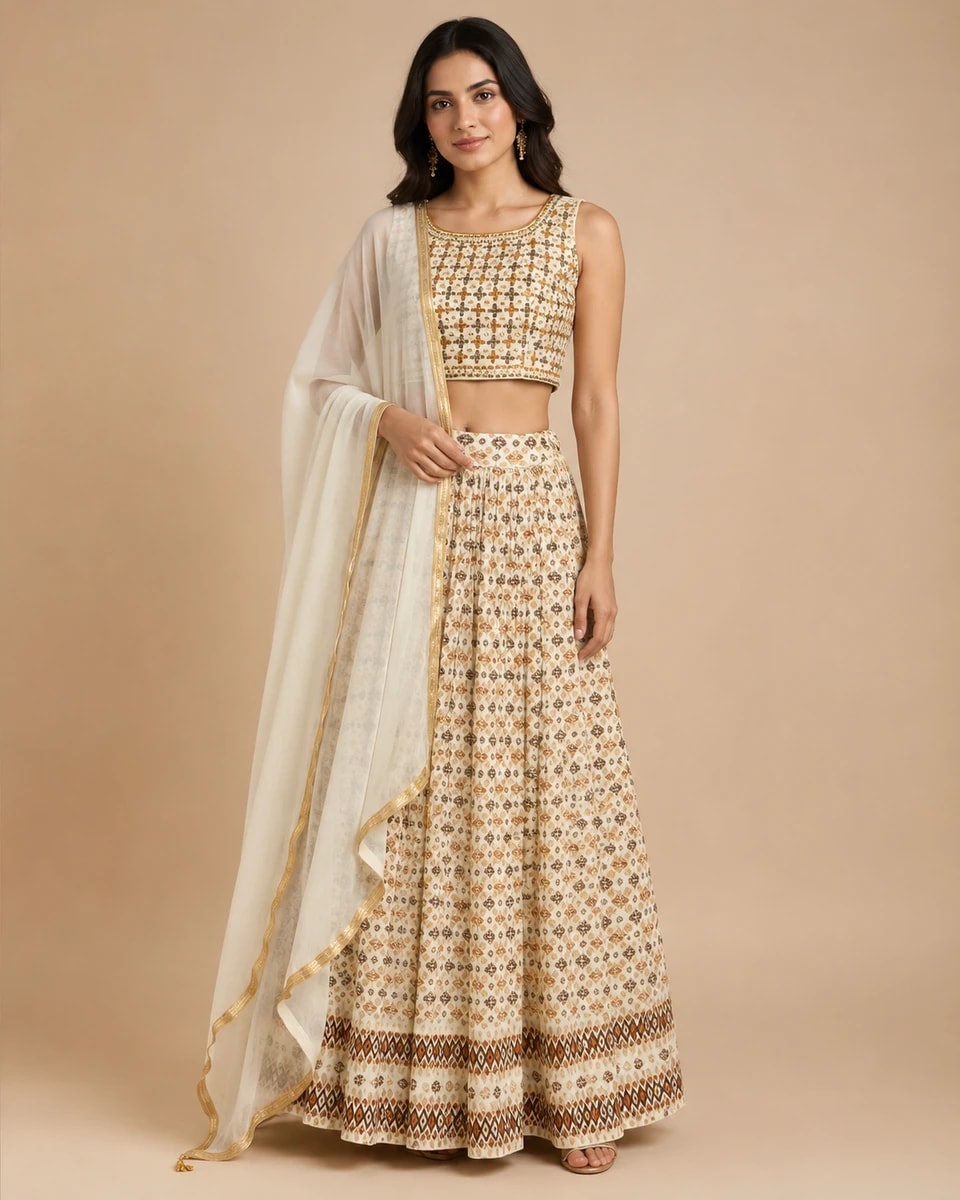 GOWN, FASHION CRO