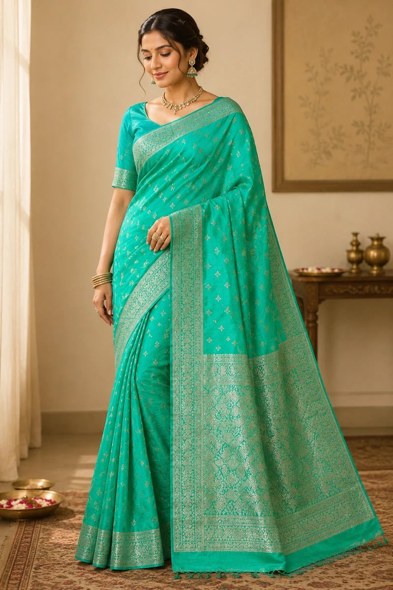 Lightweight Crepe Georgette Saree