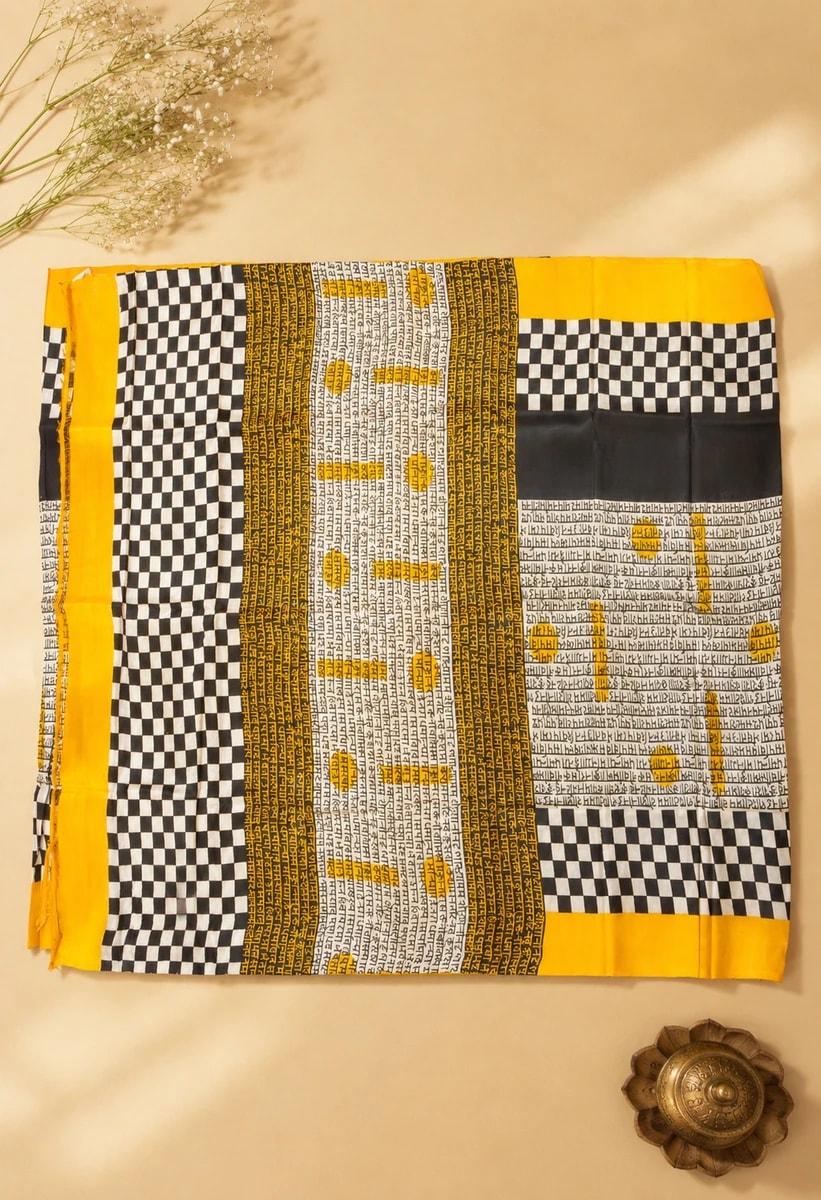 Printed Silk Jaipuri