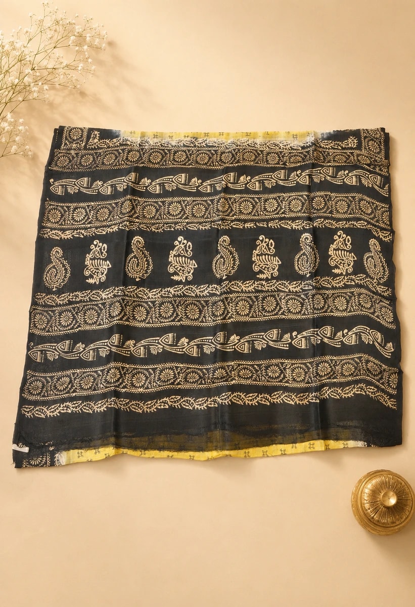 Printed Silk Jaipuri