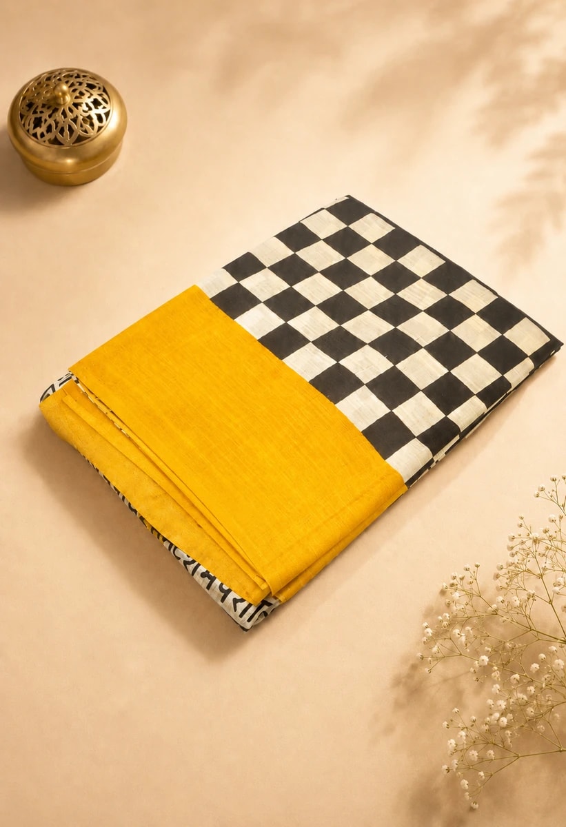 Printed Silk Jaipuri