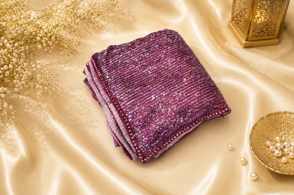 Celeste Sequin Cocktail Saree