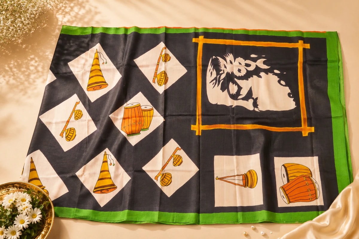 Printed Silk Jaipur