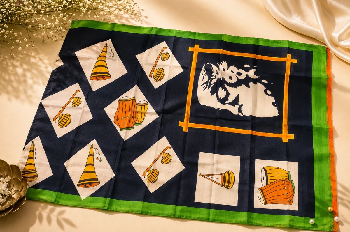 Printed Silk Jaipur