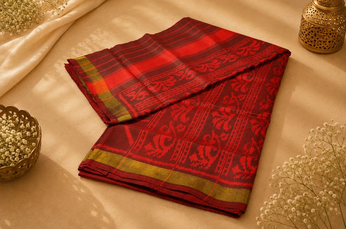 Patan patola Silk Saree