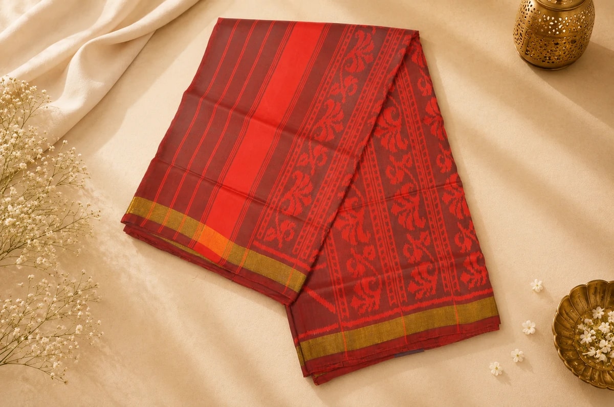 Patan patola Silk Saree